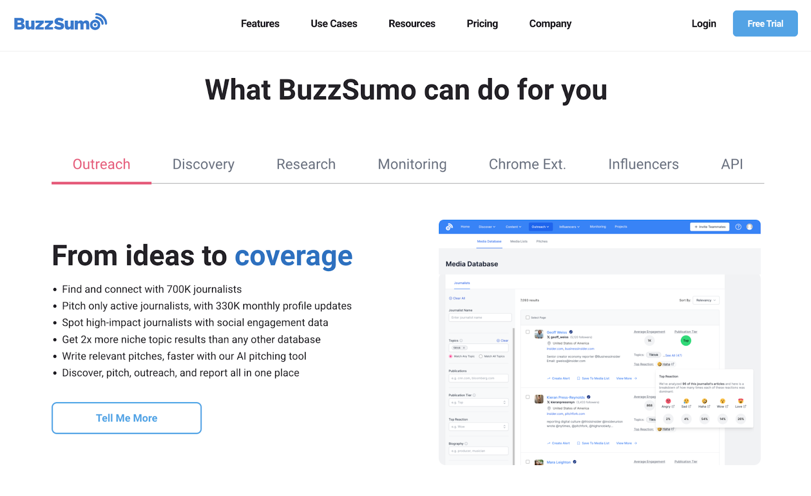 buzzsumo vs other trends tools