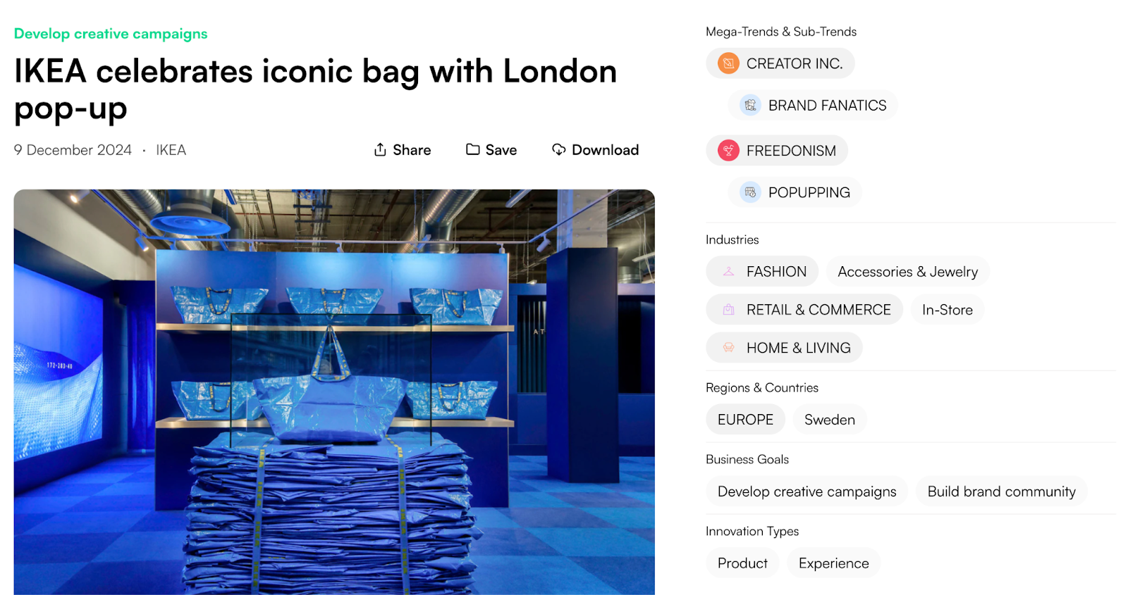 trendwatching vs glimpse