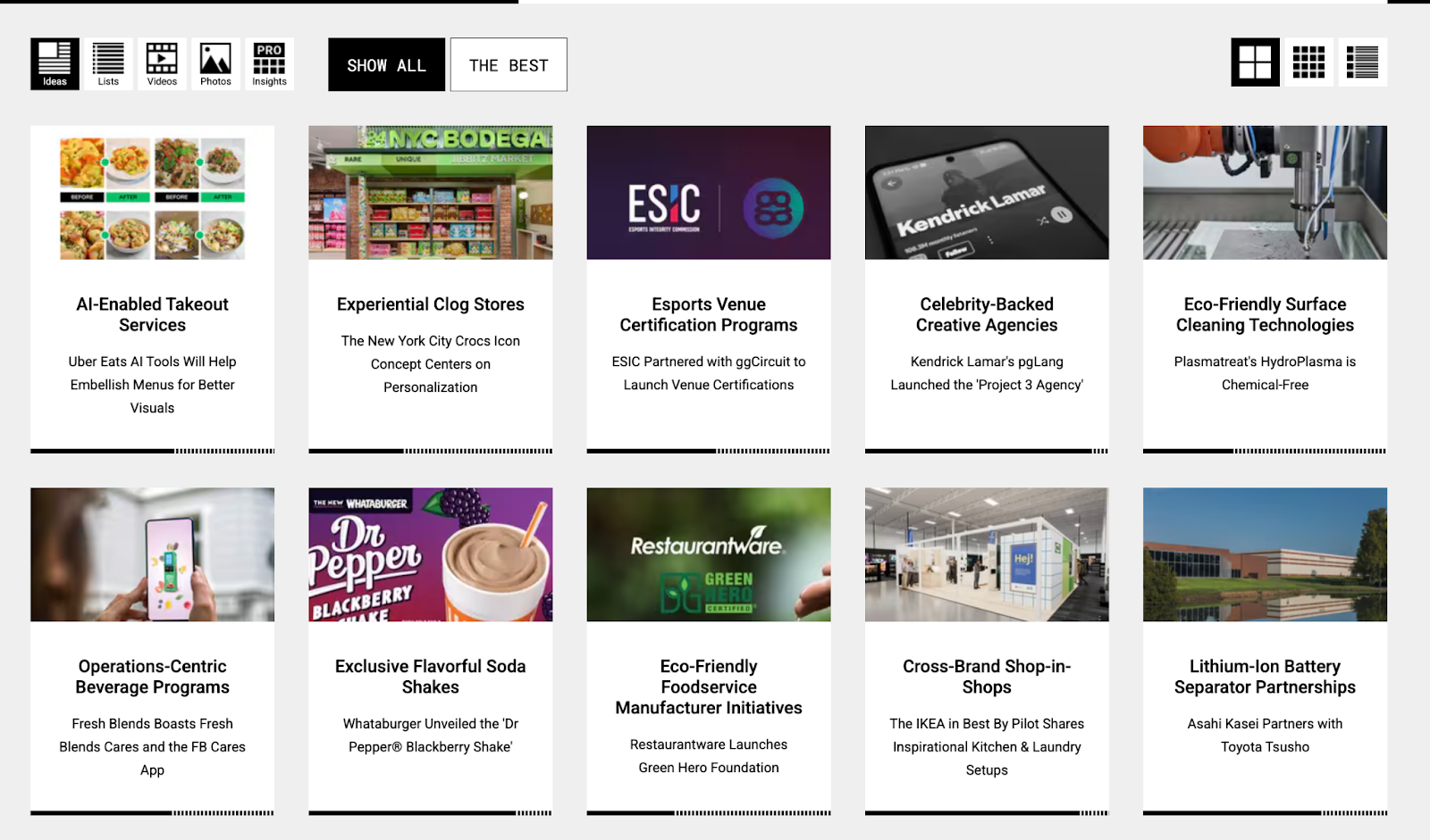 trendhunter library vs trendwatching.com