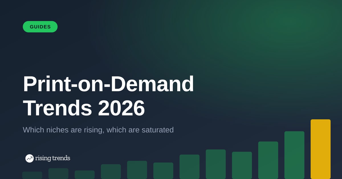 Print-on-Demand Market 2026: Which Niches Are Rising