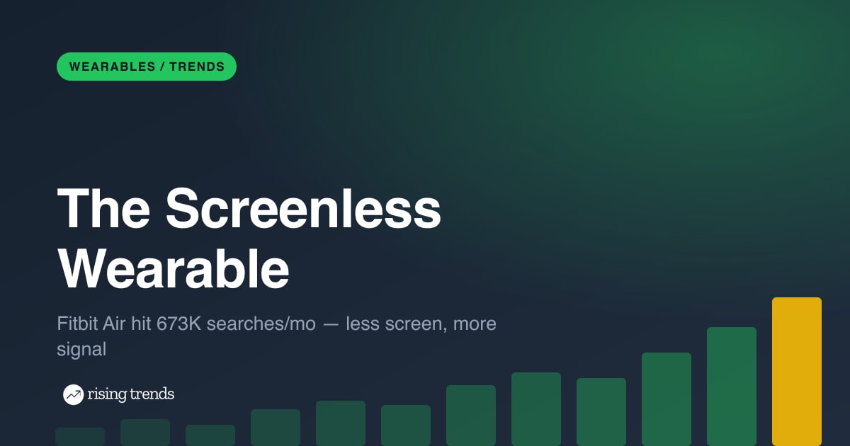 Screenless Wearables Trends 2026: People Hate Screens